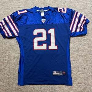 Willis McGahee #21 Buffalo Bills Reebok NFL Men's Mid-Tier Jersey Blue
